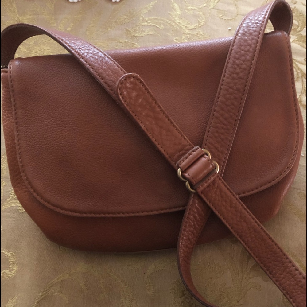 Vintage coach leather handbag